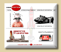 Geeforce Web Branding Experiment