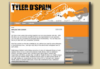 Tyler D'Spain Competitive Snowboarder